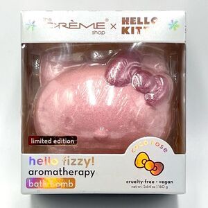 The Crème Shop X Hello Kitty Coco Rose Bath Bomb Limited Edition 5.64 Oz NEW